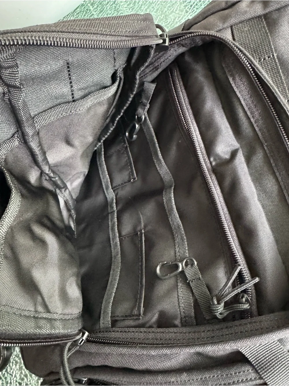 5.11 Tactical Black MOLLE Backpack with Front Utility Pouch